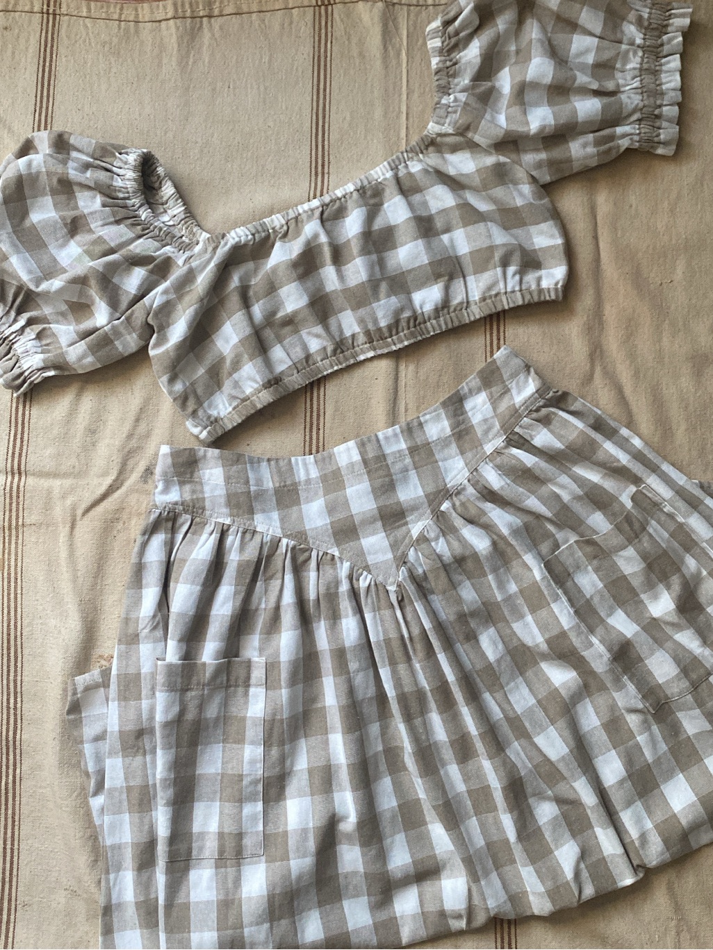 Fashion Brand Company Gingham Set